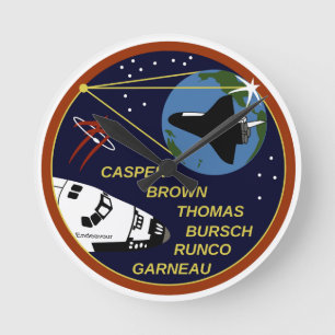 STS-77 ROUND CLOCK