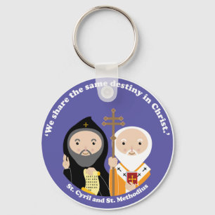 Sts. Cyril and Methodius Key Ring