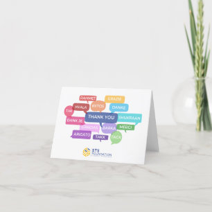 STS Foundation International Thank You Card