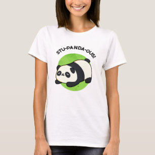 Stu-panda-ous Funny Panda Pun T-Shirt