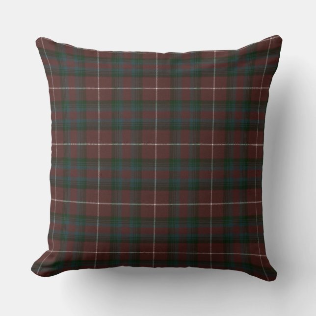 Stuart Butte Modern Original Scottish Tartan Cushion (Front)