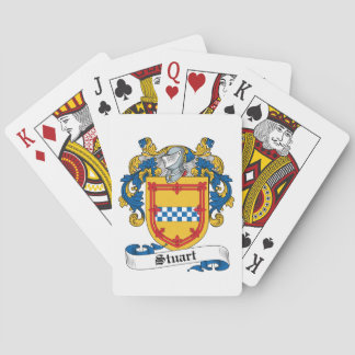 Stuart Family Crest Playing Cards