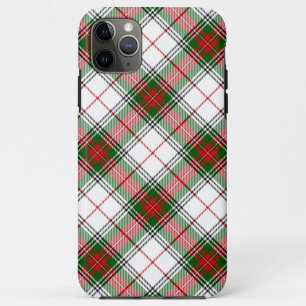 Stuart / Stewart tartan white red green plaid Case-Mate iPhone Case