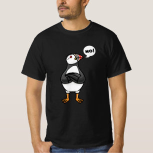 Stubborn Atlantic Puffin Ornithologist T-Shirt