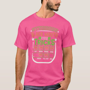 Stubborn Black Mouth Cur Tricks Dog Breed Fur Dog  T-Shirt