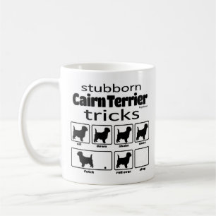 Stubborn Cairn Terrier Tricks Coffee Mug