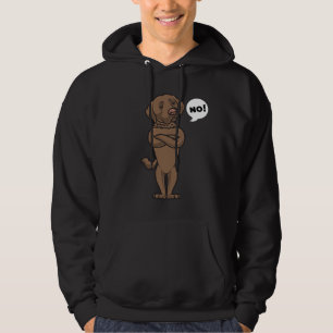 Stubborn Chesapeake Bay Retriever Dog funny Hoodie