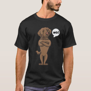 Stubborn Chesapeake Bay Retriever Dog Funny T-Shirt