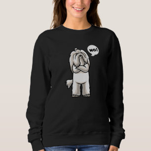 Stubborn Coton de Tulear Dog funny Sweatshirt
