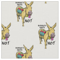 Stubborn donkey Funny mule