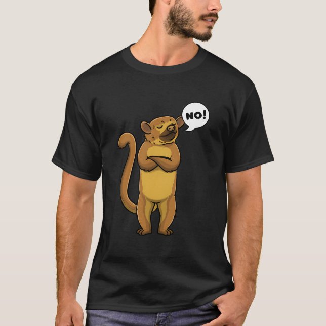 Stubborn Kinkajou T-Shirt (Front)