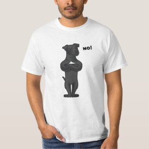 Stubborn Patterdale Terrier Dog funny T-Shirt