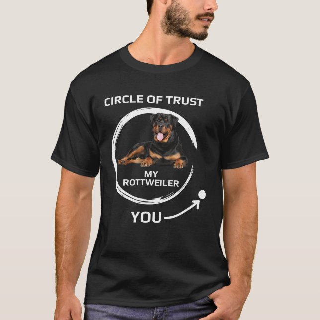 Stubborn Rottweiler Tricks T-Shirt (Front)