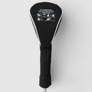 Stubborn Schnauzer Tricks Golf Head Cover
