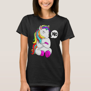 Stubborn Unicorn Women Kids Girls Youth T-Shirt