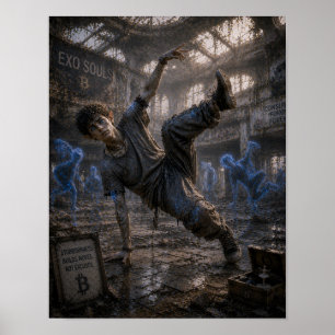 Stubbornness / Breakdancer / Mall Ruins Poster