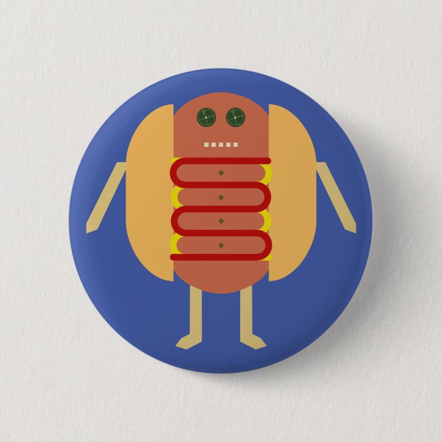 Stubby Lil Weenie 6 Cm Round Badge (Front)