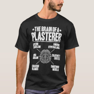 Stuccoer Typical Brain Plasterer T-Shirt