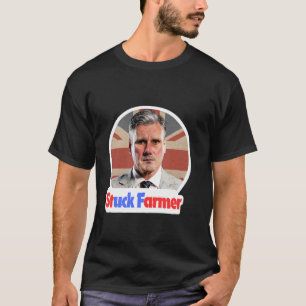 Stuck Farmer Word Play Two Tier Kier T-Shirt