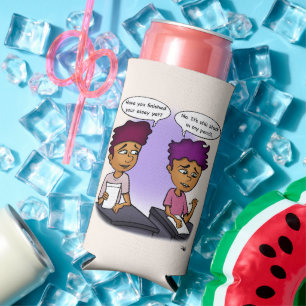 Stuck In Pencil Seltzer Can Cooler