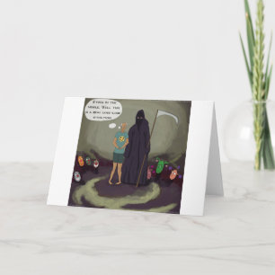 Stuck In The Middle W/Grim Reaper Funny Card
