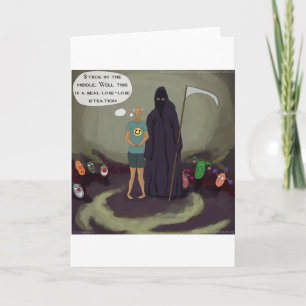 Stuck In The Middle W/Grim Reaper Funny Card