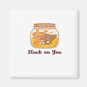 Stuck On You Simple Love Aesthetic Magnet