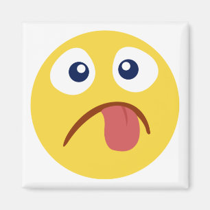 Stuck Out Tongue Emoji Magnet