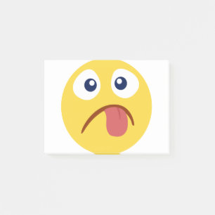 Stuck Out Tongue Emoji Post-it Notes
