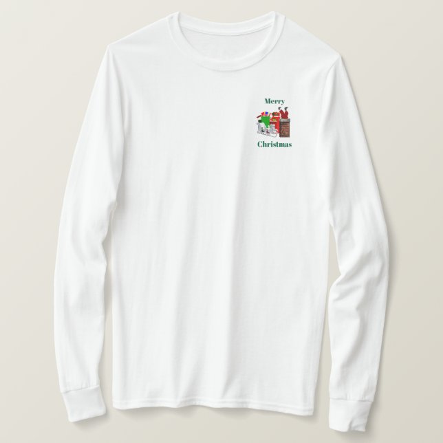 Stuck Santa T-Shirt (Design Front)