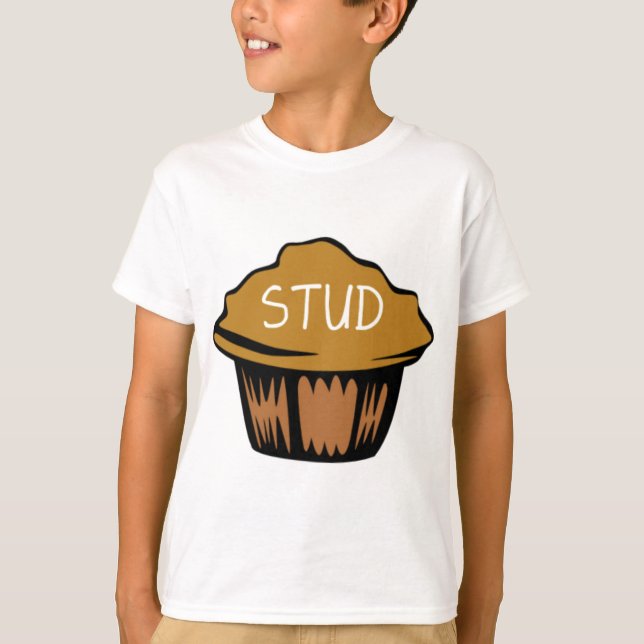 Stud Muffin Cute T-Shirt (Front)