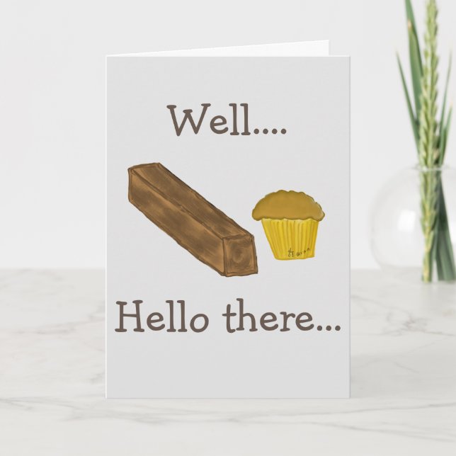 Stud Muffin greeting card (Front)