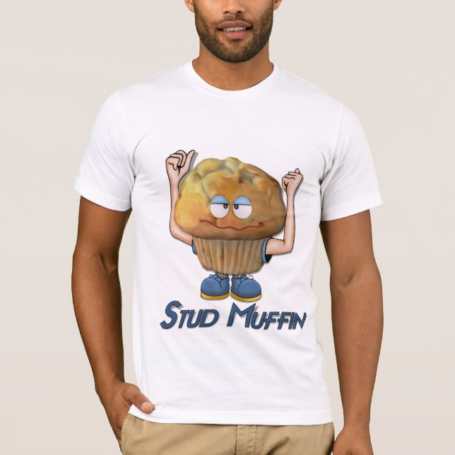 Stud Muffin Humour T-Shirt (Front)