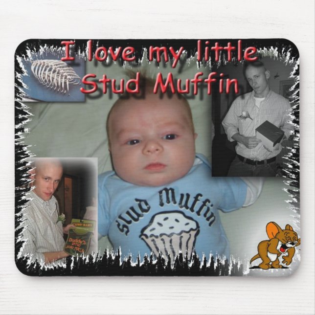 Stud Muffin Mousepad (Front)