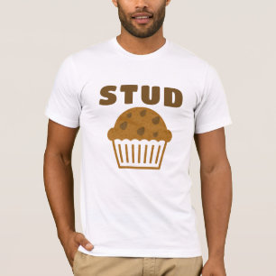 Stud Muffin Tee, Muffin Graphic Funny shirt Design