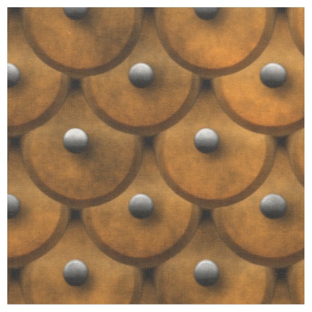 Studded Leather 1 Fabric Custom Fabric (Close Up)