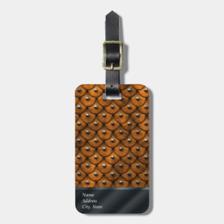 Studded Leather 1 Luggage Tag