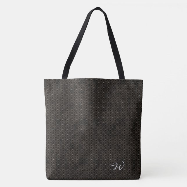 Studded Leather 1A-B All-Over-Print Tote Bag (Front)