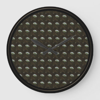 Studded Leather 2 Wall Clock