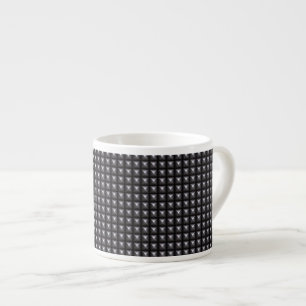 Studded Steel Texture Espresso Cup