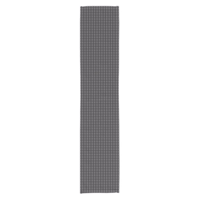 Studded Steel Texture Short Table Runner (Front)
