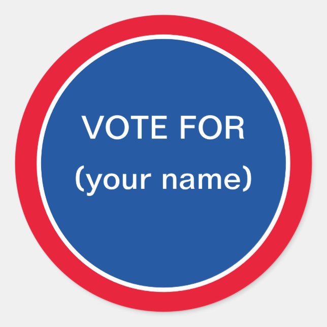 Student Body Voting Stickers (Front)