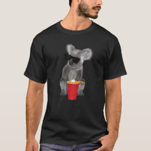 Student College Beer Pong Red Cup Party Pun Beer T-Shirt