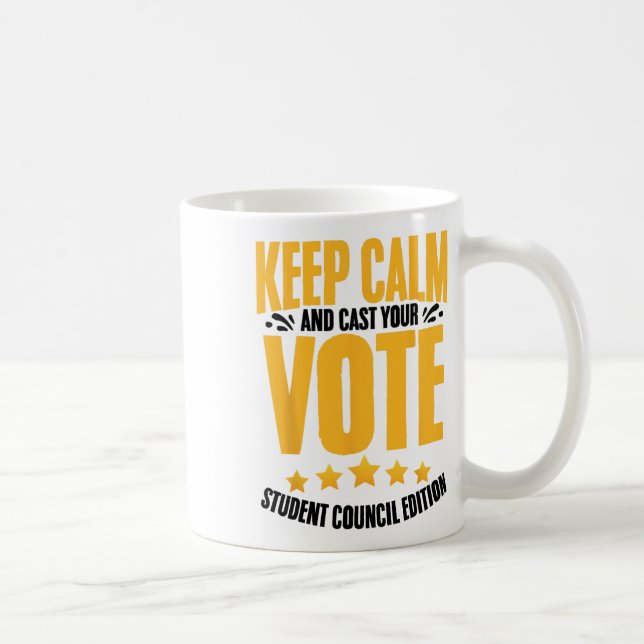 Student Council School Student Organisation Cl Pre Coffee Mug (Right)