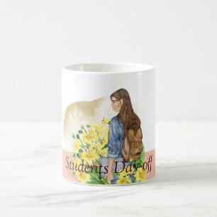 Student-day Drinking Coffee Mug