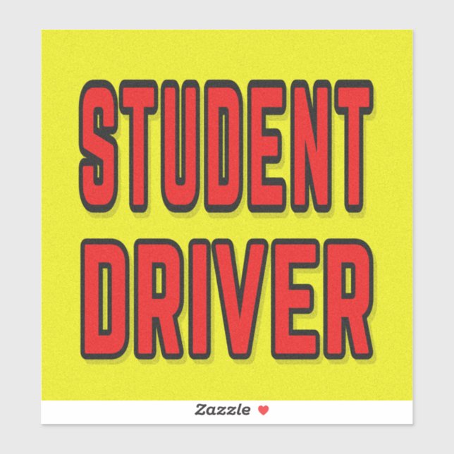 Student Driver (Sheet)