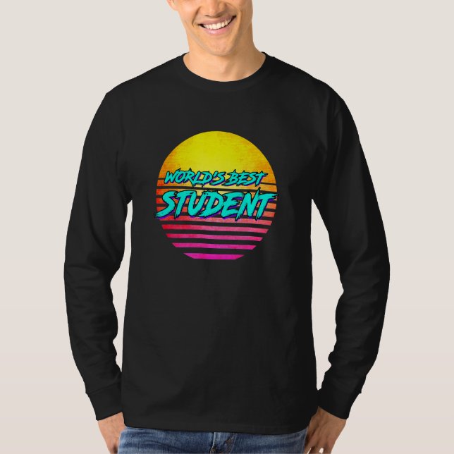 Student Idea Worlds Best Student T-Shirt (Front)