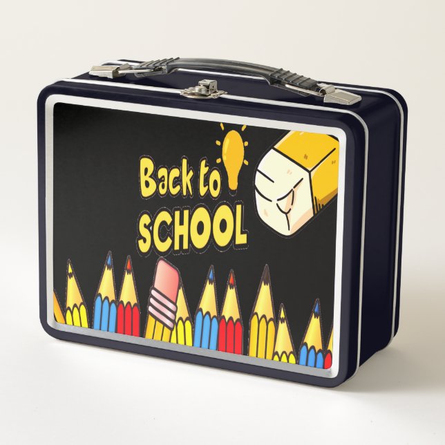 Student Lunchbox Featuring Classroom Elements  (Front)