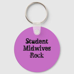Student Midwives Rock Key Ring