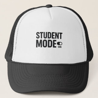 Student Mode On – Funny Study Motivation Trucker Hat